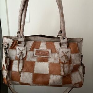 BEDSTU Roackababy Nectar Lux/Rustic Tan Upcycled leather